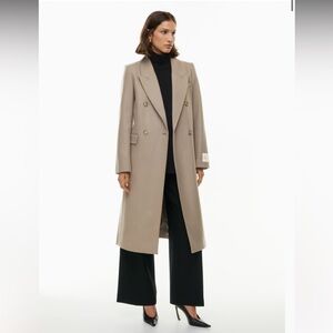 Aritzia Babaton Constant Coat Women’s in Nomad Taupe